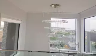 Motorised curtain and motorised roller blinds for a new home