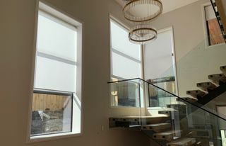 Custom made Light Filtering Roller Blinds