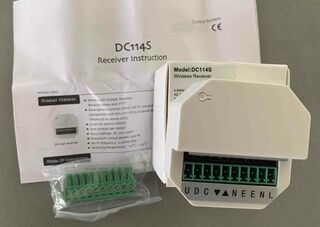DC114S Wireless receiver for iSW82TS, iSW35SL, Amazon Alexa and Google assistant compatible